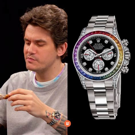 john mayer rolex explorer|John Mayer watches review.